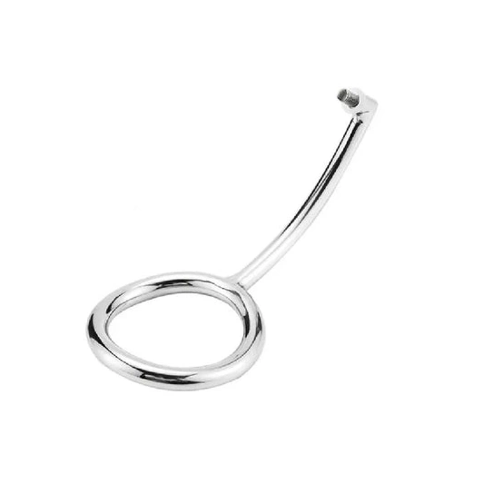 Steel Cock Ring DiscreetChoice Stainless with Set 4663 Hook Anal 1223